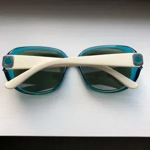 Vintage Marc Jacobs | Blue & white sunglasses frames Marc Jacobs | Accessories | Vintage Marc Jacobs Blue White  main image 2